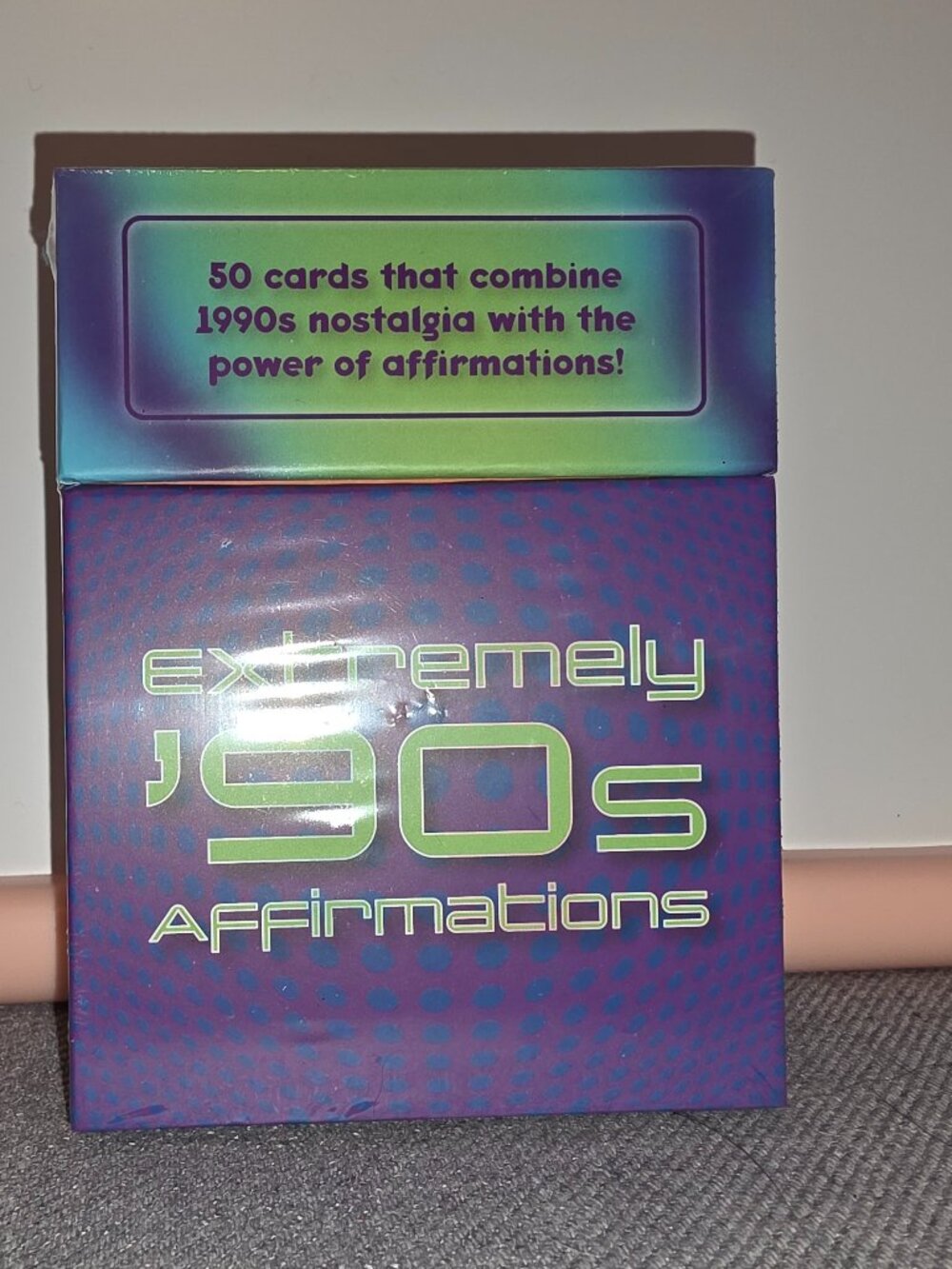 Affirmation Cards: Extremely '90s (50 cards)